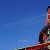 Der Turm der Rutsche Toboggan