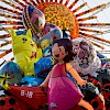 Luftballons vor dem Riesenrad