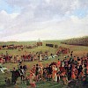 Das Pferderennen: Gemälde von Peter Heß, 1810