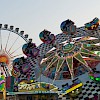 Der Flipper vor dem Riesenrad